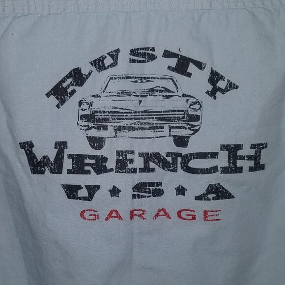 Gymboree Jack's Garage Rusty Wrench Button Front Shirt Boys 4 Mechanic Costume - Picture 5 of 5